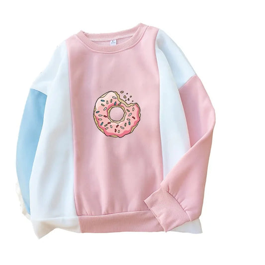 Donuts Printing Cute Hoodies