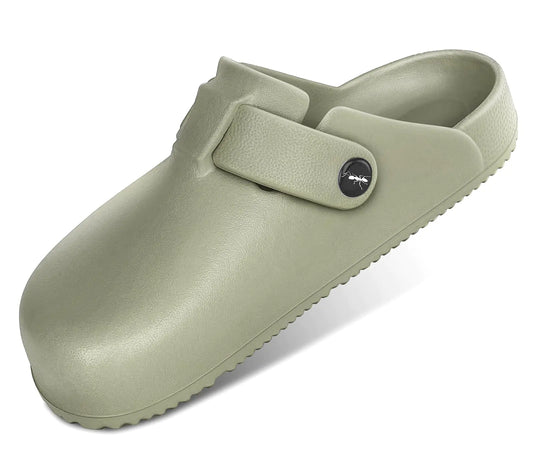 Bigant Womens Clogs,Mercy Mules for Womens Nurse Shoes-Slip on Garden Work Shoes 8 Women/6 Men Apple Green4471